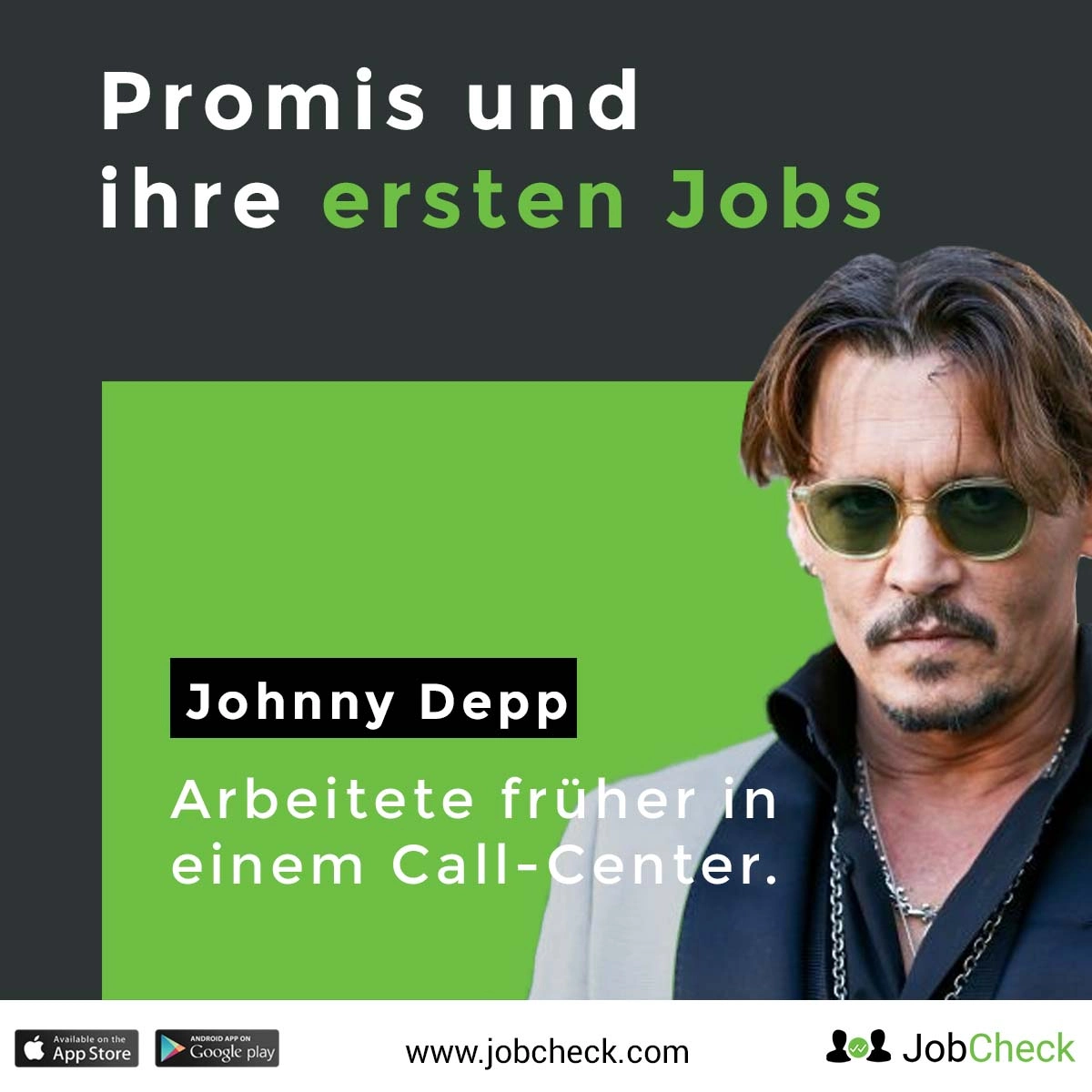 Johnny Depp erster Job als Call Center Agent Johnny Depp erster Job als Call Center Agent