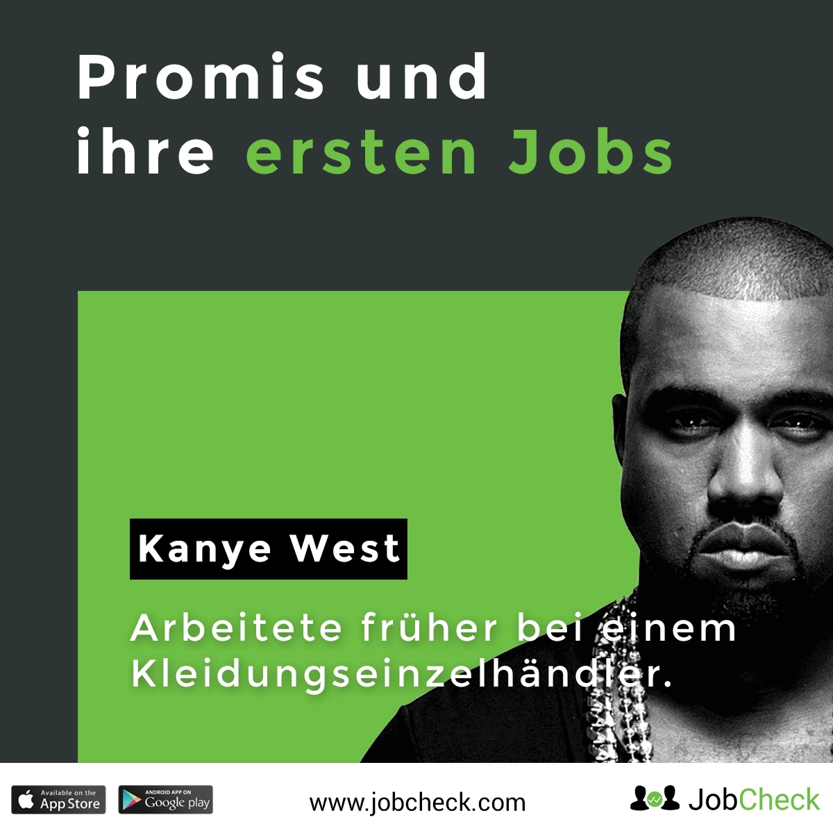 Kanye West erster Job als Kleidungseinzelhändler