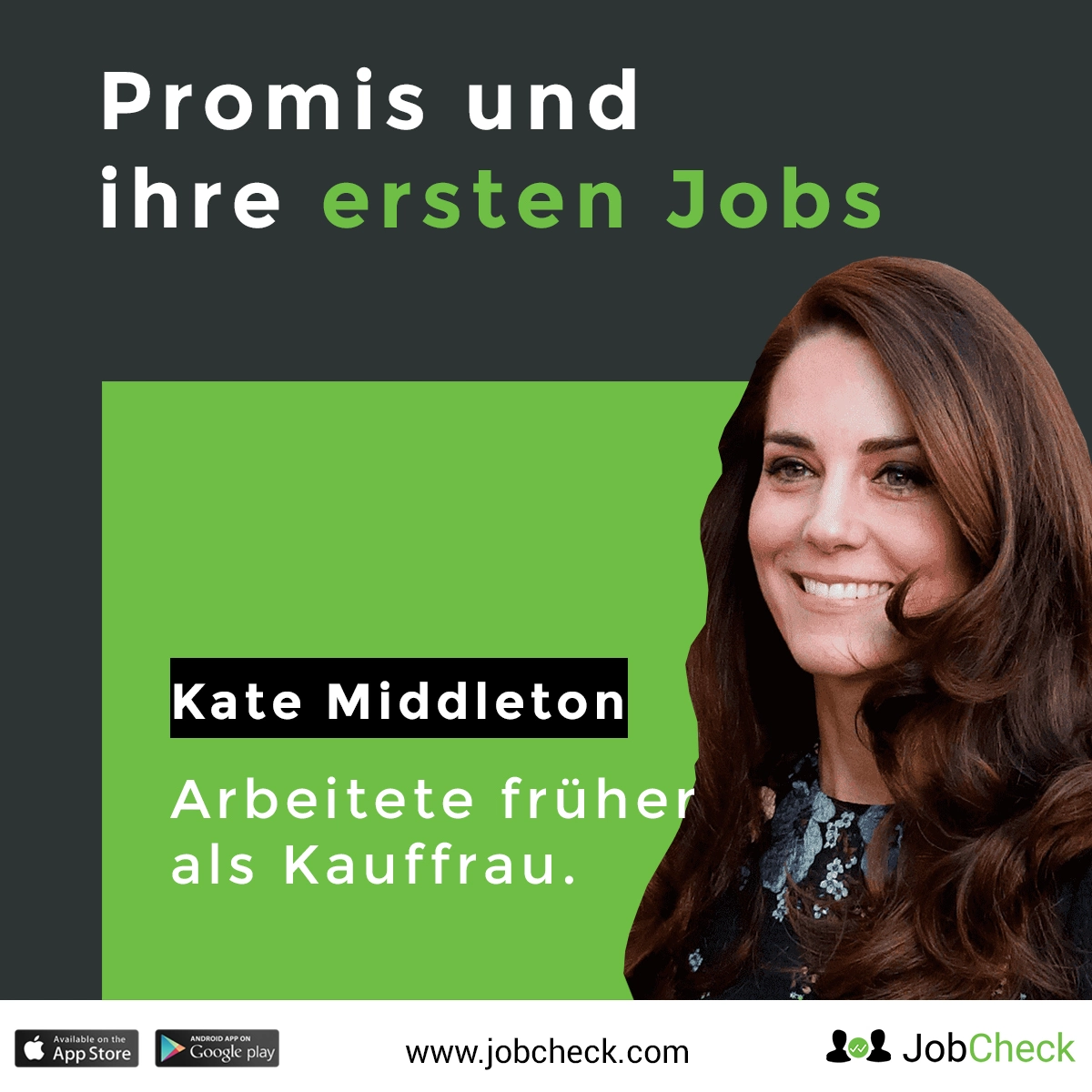 Kate Middleton erster Job als Kauffrau
