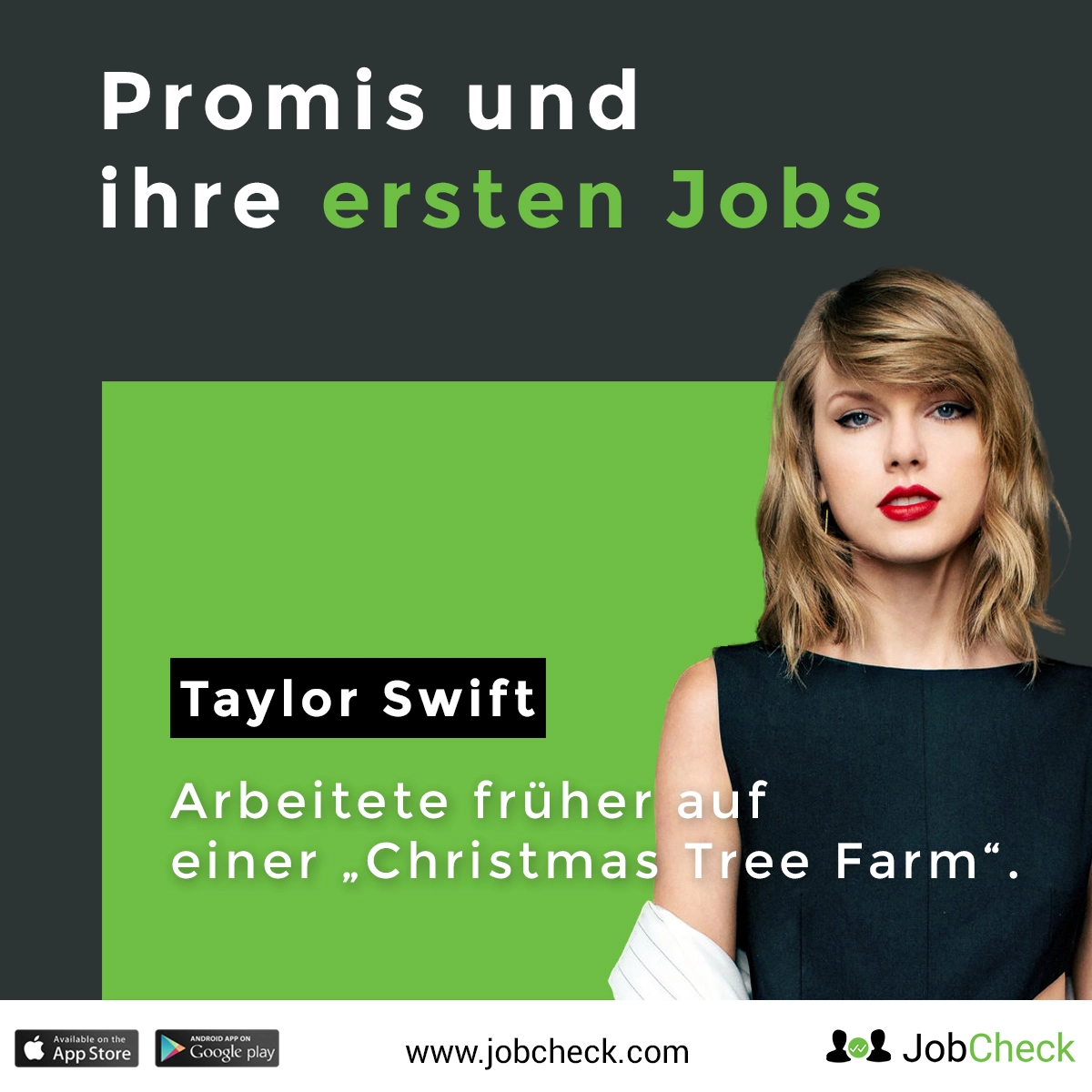 Taylor Swift erster Job auf Christbaumfarm Taylor Swift erster Job auf Christbaumfarm